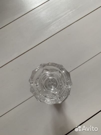 Подсвечник хрусталь СССР новый