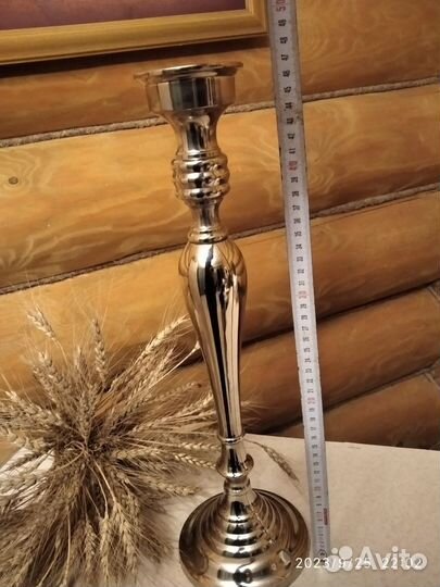 Подсвечник металлический из Норвегии