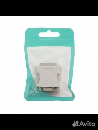 Переходник DVI (M) - VGA (F) PL-007, 24+5