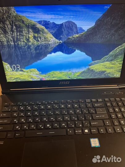 Игровой ноутбук msi MS 16j6