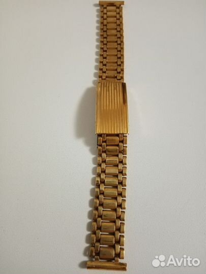 Браслет для часов СССР позолоченный
