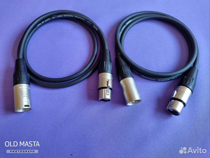 XLR XLR klotz межблочный 2шт