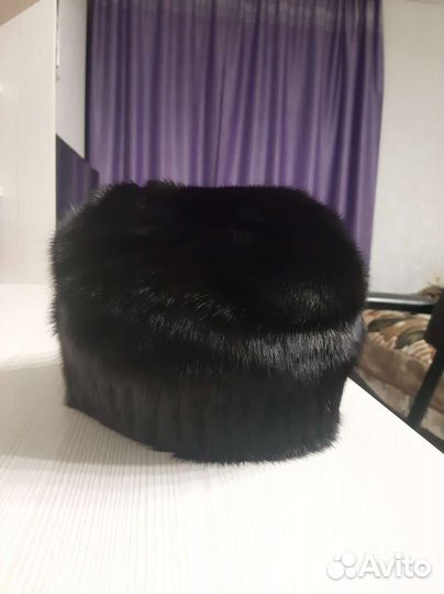 Шапка норковая женская