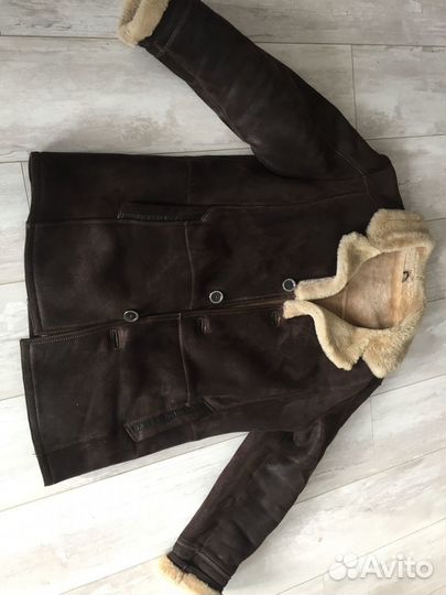 Дубленка натуральная мужская 48 50 размер