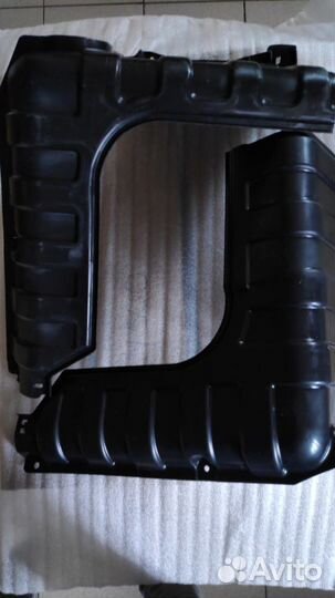 Защита пыльник двигателя на Hyundai solaris R/L