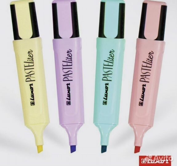 Маркеры тектовыделители Luxor Pasteliter