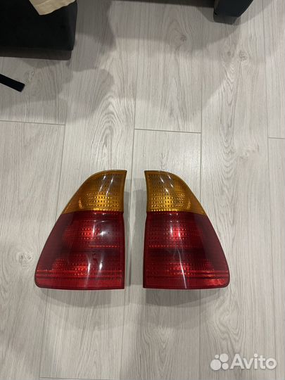 Фонари bmw x5 e53 желтый поворотник