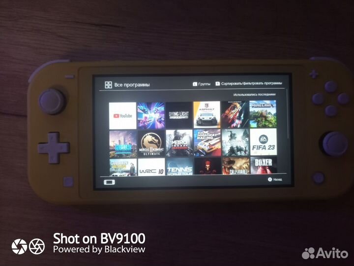 Nintendo switch lite С играми