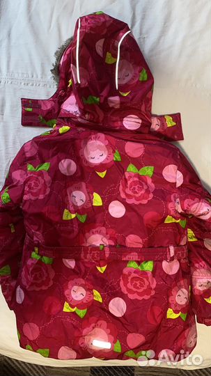 Куртка зимняя на девочку 122