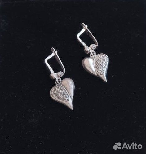 Винтажные Серебряные Серьги