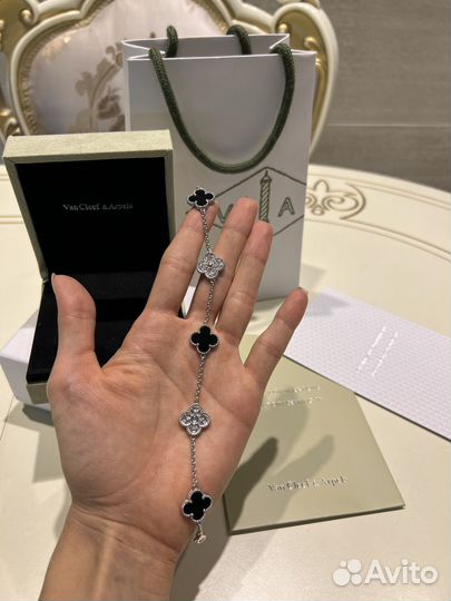 Браслет van cleef 5 мотивов