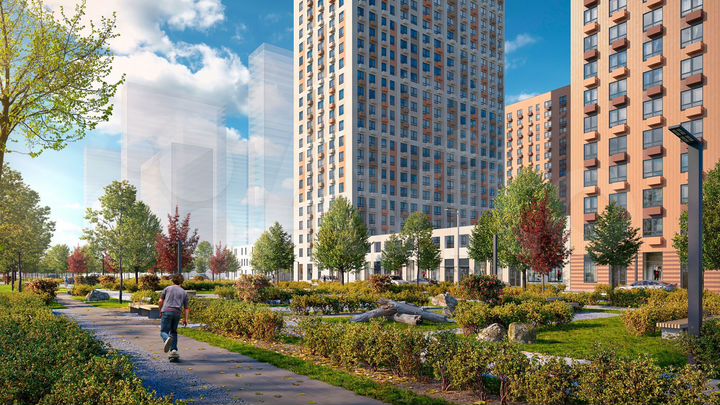 Квартира-студия, 19,9 м², 15/33 эт.