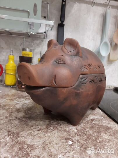 Горшок свинья для запекания