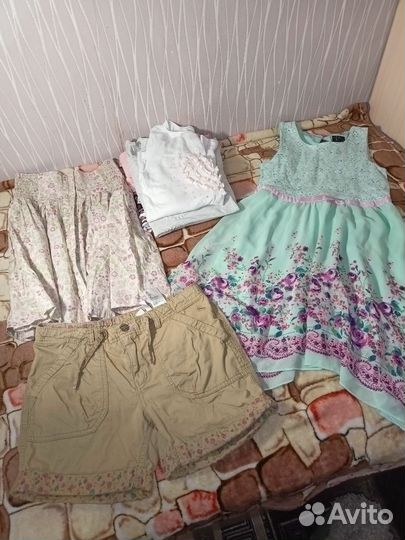 Вещи пакетом на девочку