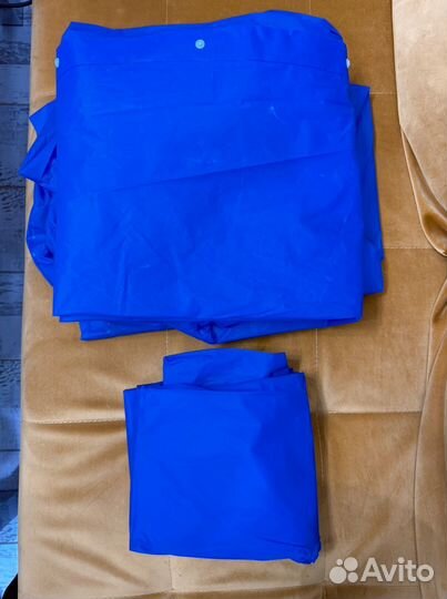 Плащ дождевик с капюшоном