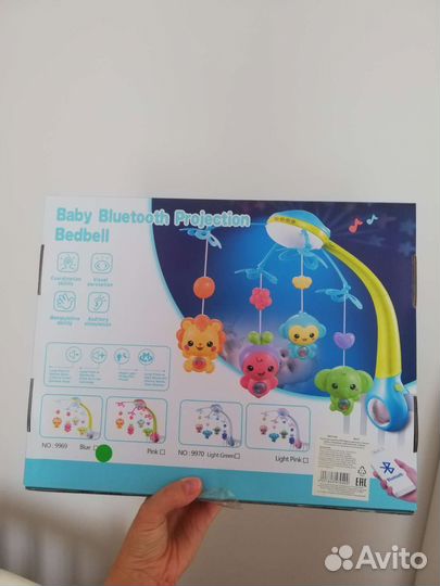 Мобиль на кроватку с проектором