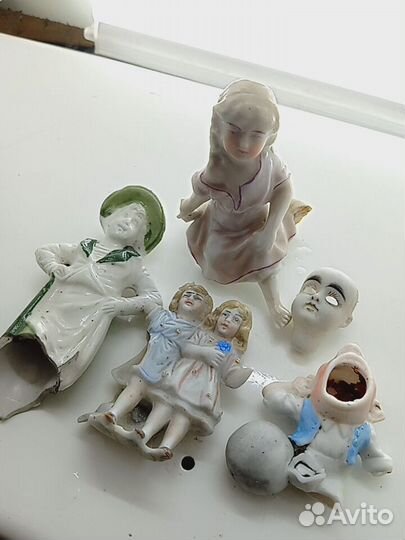 Фрагменты статуэток