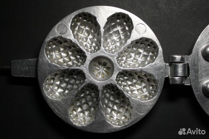 Вафельница форма для выпечки шишки гост. СССР