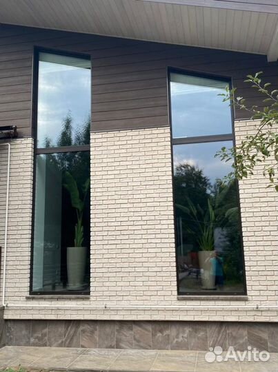 Витражные окна в коттедж