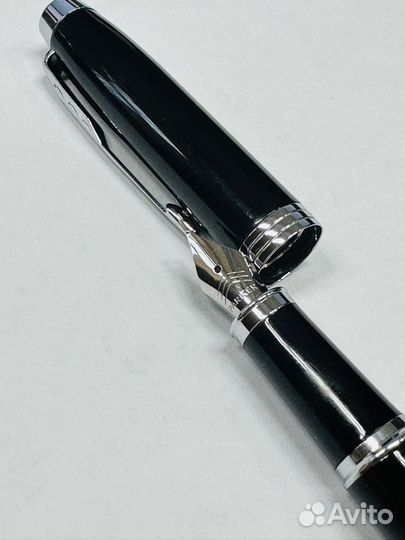 Перьевая ручка Parker IM Core Black Chrome CT F