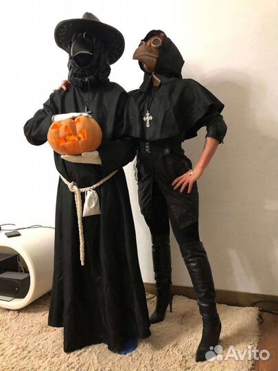 Чумной доктор вечеринка маскарад костюм косплей