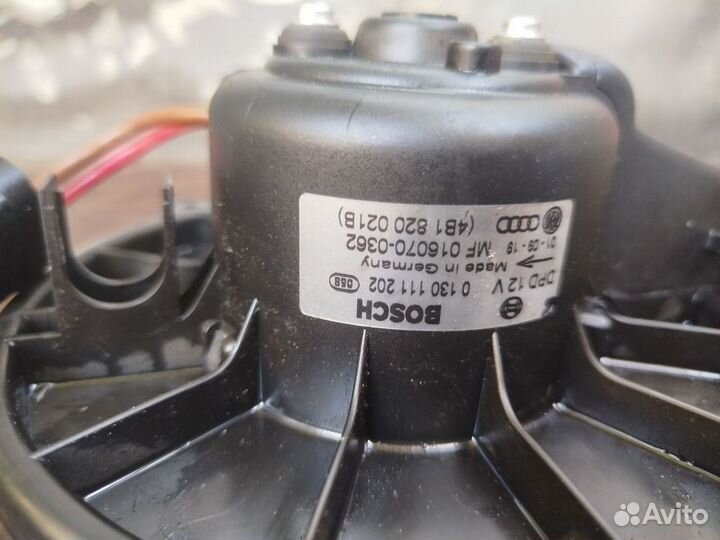 Мотор, вентилятор печки Audi A6 C5 ALF 2.4 2001