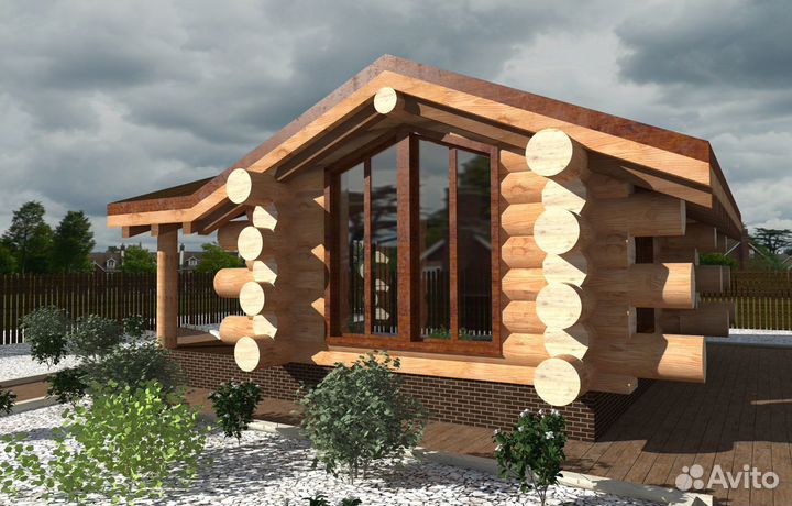 Срубы бани, дома с доставкой, монтажом и отделкой