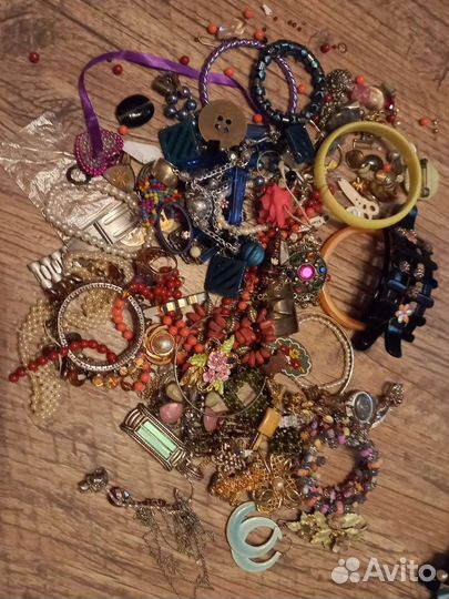 Винтажные украшения лом