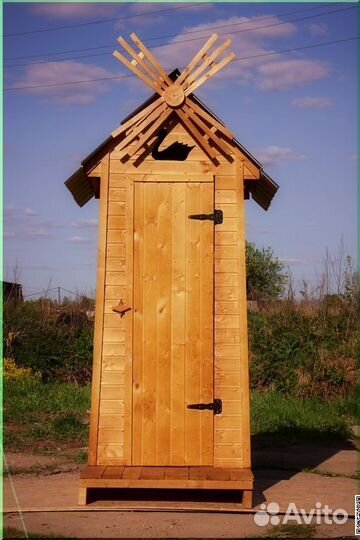 Дачный туалет с установкой KEY671