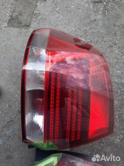 Задние фонари на volkswagen polo седан