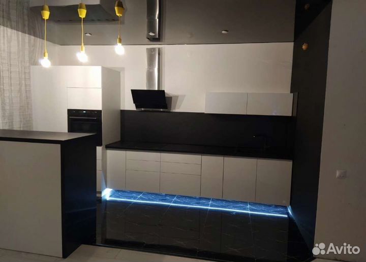 Столешница из искусственного камня, кухня под ключ