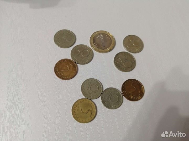 Болгарский лев и стотинки