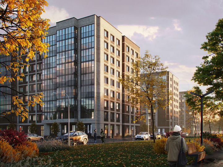 Квартира-студия, 23,3 м², 8/9 эт.