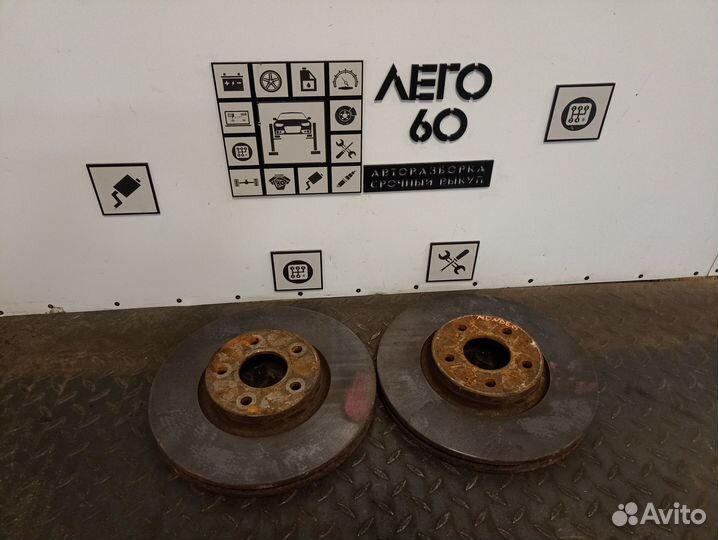 Диск тормозной передний для Ford Mondeo 4