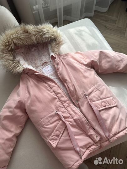 Куртка парка для девочки 104