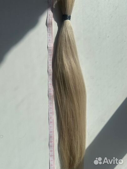 Волосы для наращивания блонд бу