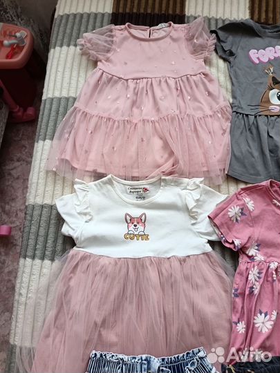 Детские вещи пакетом на девочку 92