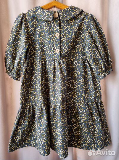 Фланелевое платье детское