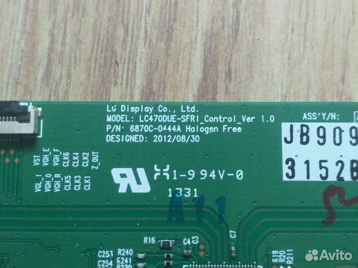 T-Con 6870C-0444A