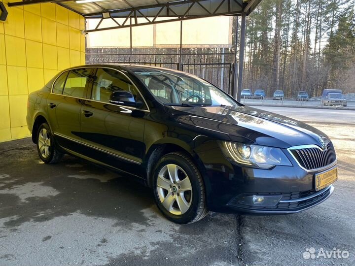 Skoda Superb 1.8 AMT, 2015, 77 000 км