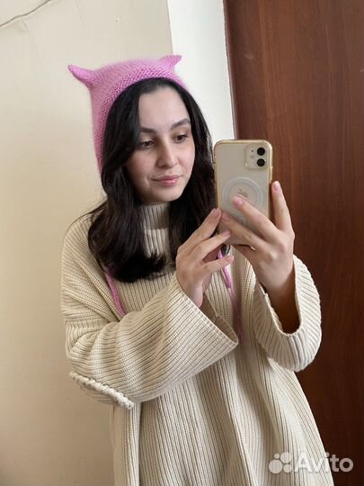 Чепчик с ушками