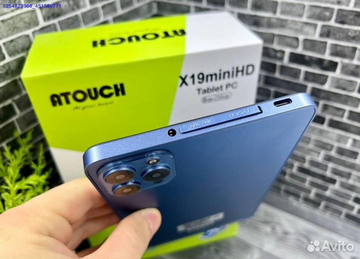 Планшет atouch X19 MiniHD 8/256 гб 7 дюймов новый