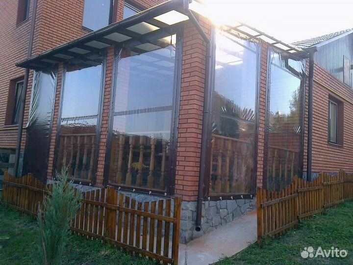 Мягкие окна для беседок