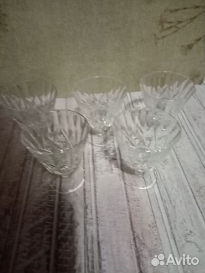 Хрустальные рюмки