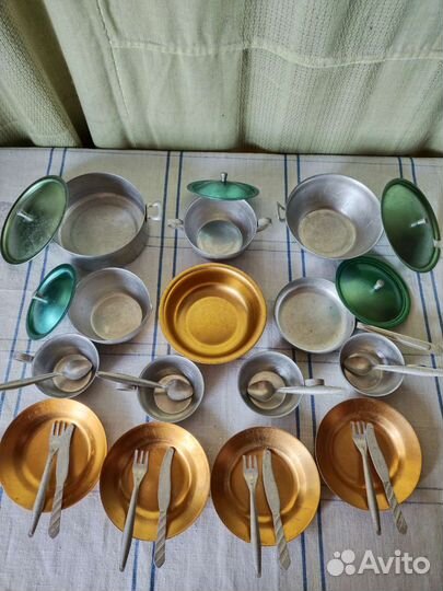 Детская посуда СССР