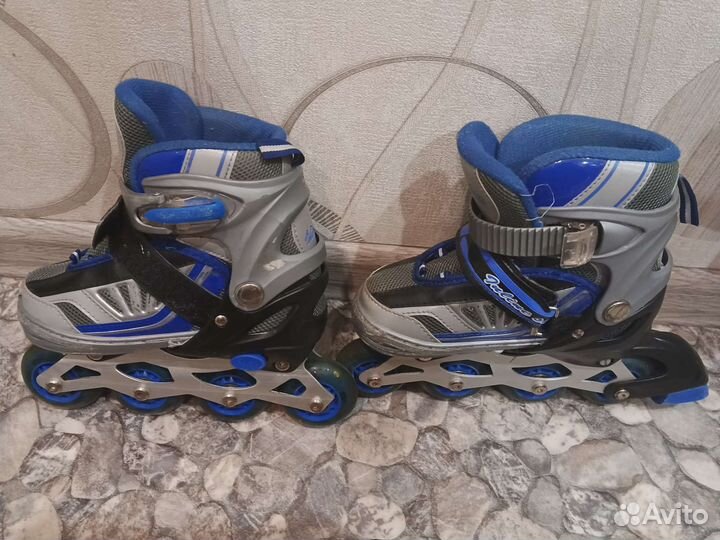 Роликовые коньки детские раздвижные