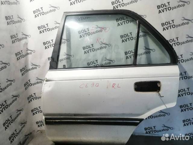 Дверь задняя левая Toyota Corolla CE90
