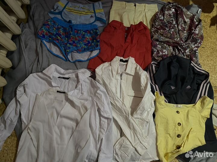 Детские вещи пакетом на девочку 12 лет 145-150