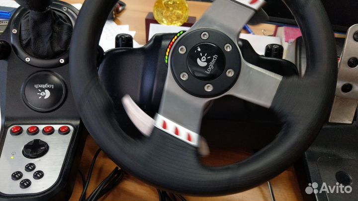 Игровой руль logitech g27 (комплект)