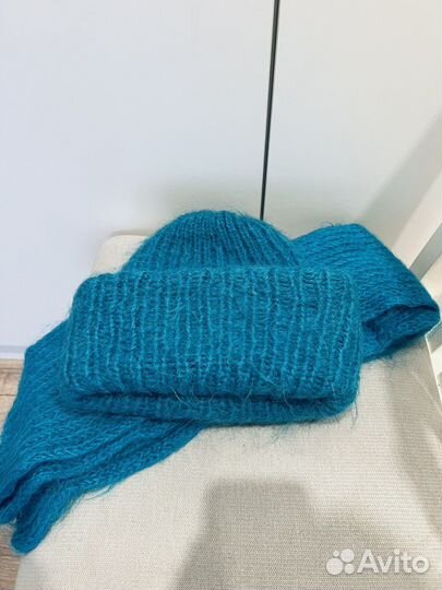 Комплект шапка и шарф